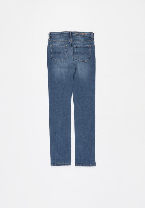 POLO - Boys pjc bradley slim fit jean - blue