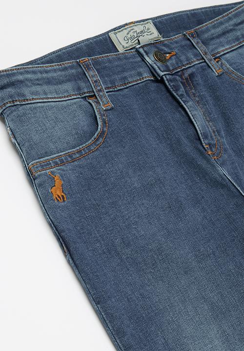 POLO - Boys pjc bradley slim fit jean - blue