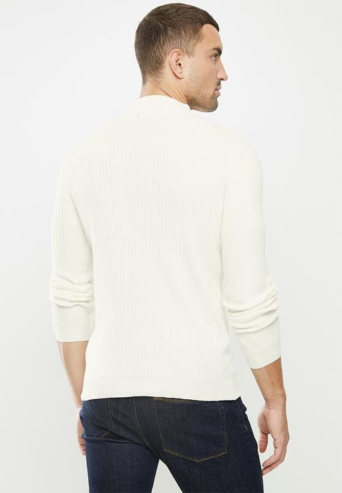 Brave Soul - Mutantj knitwear - white