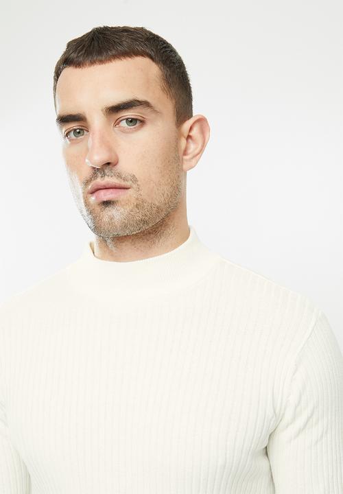 Brave Soul - Mutantj knitwear - white