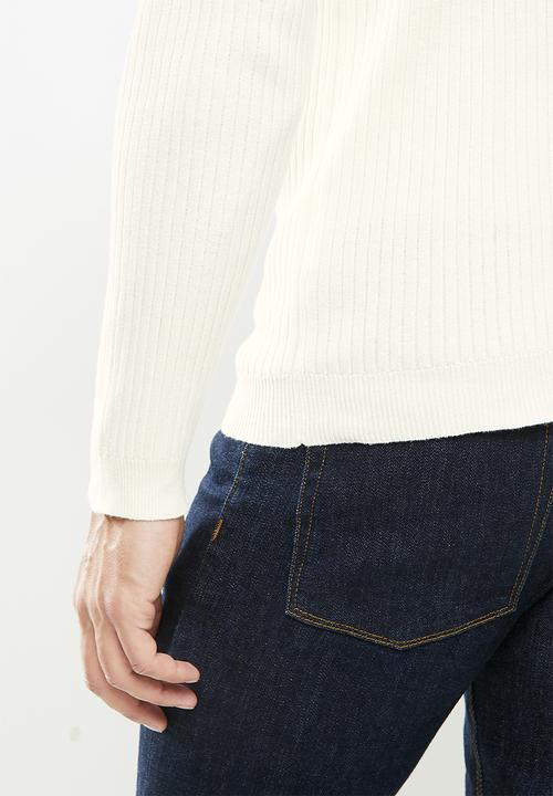 Brave Soul - Mutantj knitwear - white