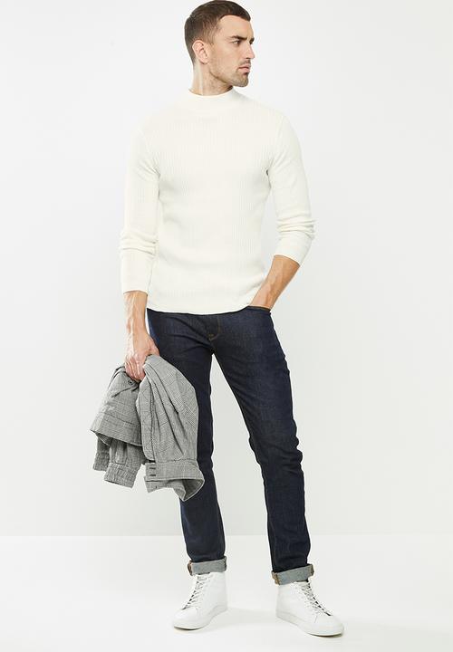 Brave Soul - Mutantj knitwear - white