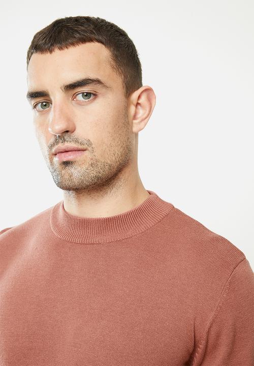 Brave Soul - Placket knitwear - pink