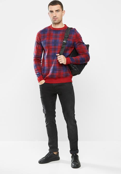 Brave Soul - Rainsford knitwear - multi