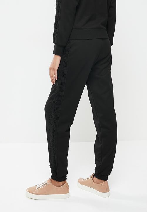 SISSY BOY - All good fleece jogger - black