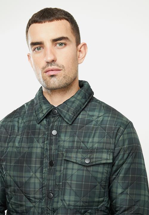 Brave Soul - Charing jackets - green & black