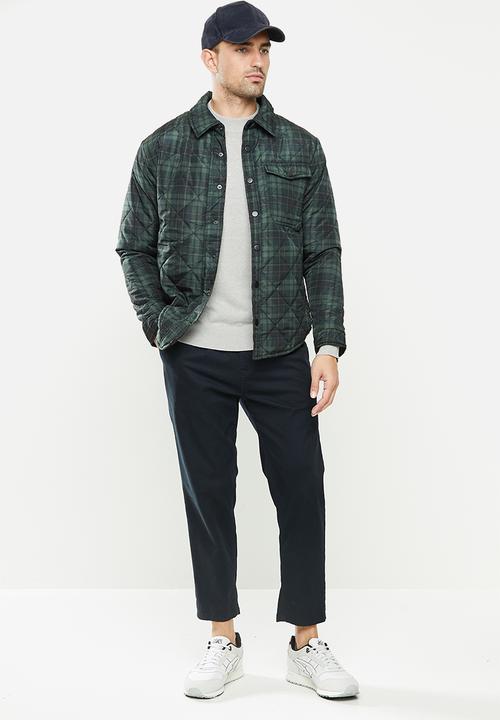 Brave Soul - Charing jackets - green & black