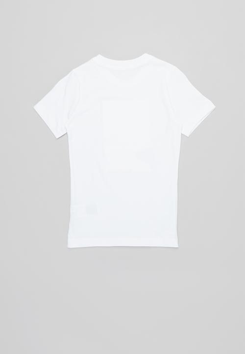 Nike - B nsw tee beach flamingo photo - white