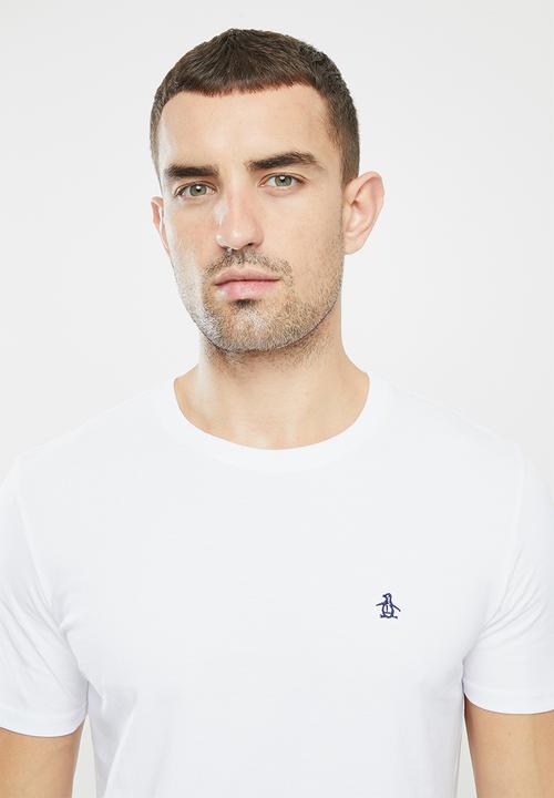 Original Penguin - Embroidered t - white