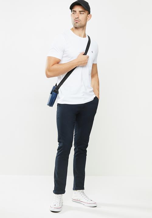 Original Penguin - Embroidered t - white