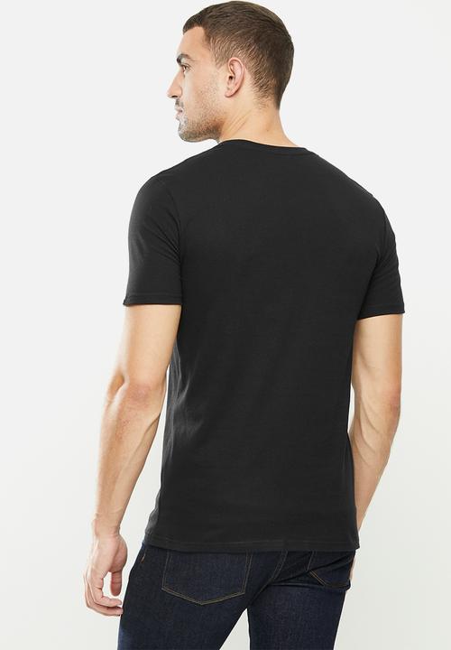 Original Penguin - Circle logo t - black