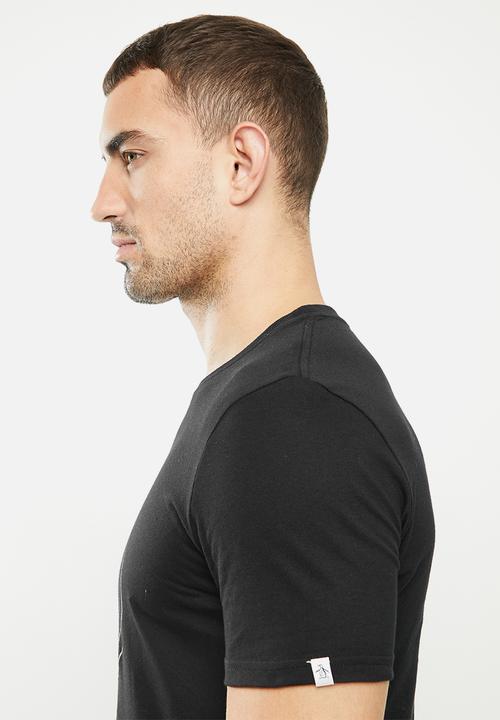Original Penguin - Circle logo t - black