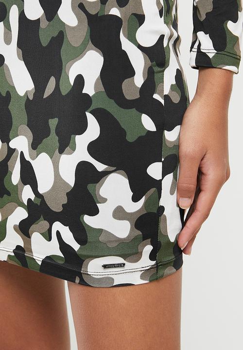 SISSY BOY - Stay in your lane mini dress - multi