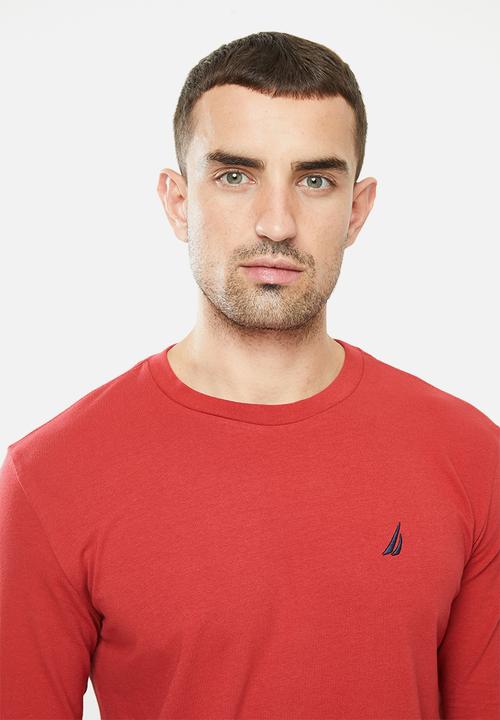 Nautica - Crew neck tee - red