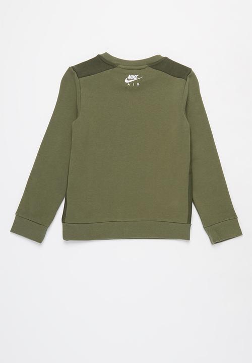 Nike - B nsw nike air crew - khaki