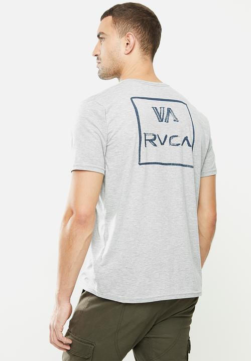 RVCA - Dry brush short sleeve tee - grey 