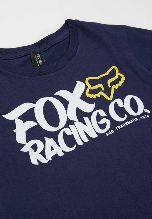 Fox - Wayfarer short sleeve tee - blue