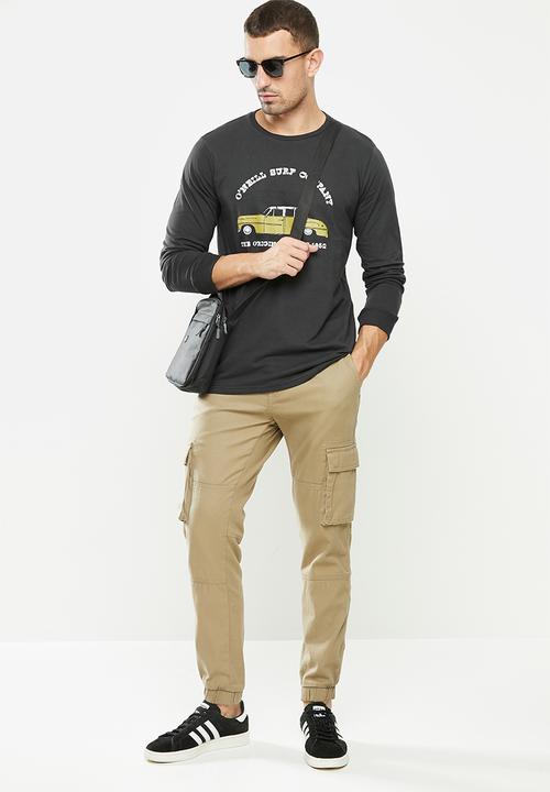 O'Neill - Riders long sleeve tee - charcoal