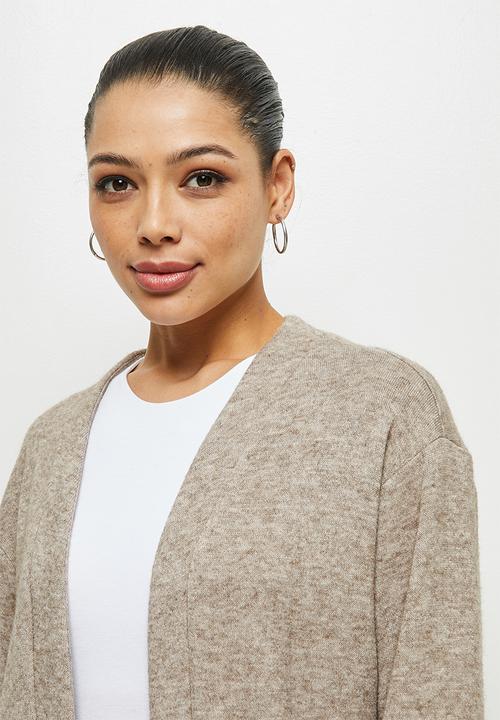edit - Warm handle pocket detail shacket - mocha