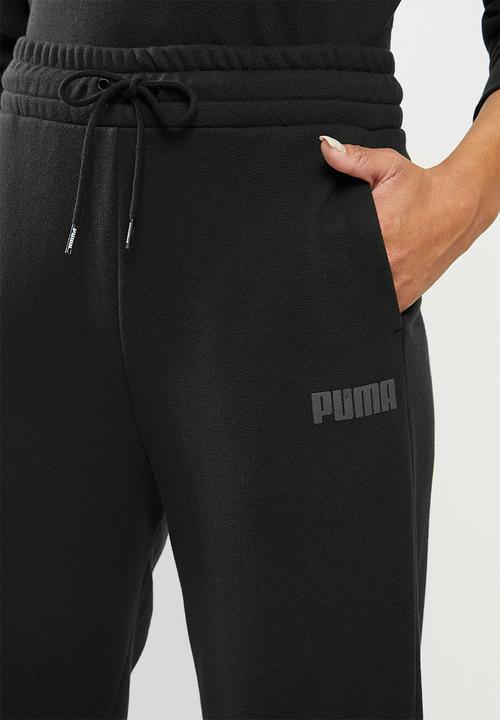 PUMA - Morden basic high waisted pants - black