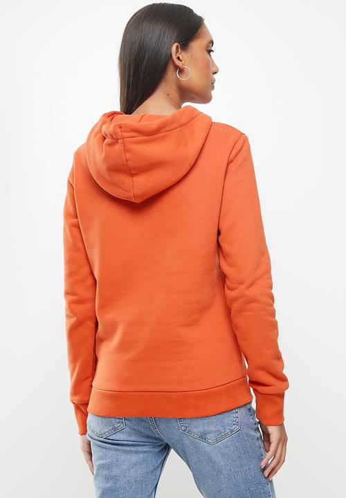 Superdry. - Cl patina hoodie - orange 