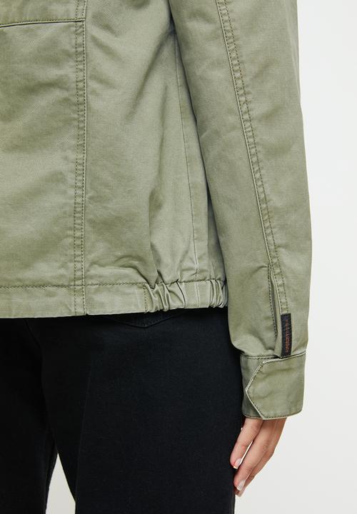 Superdry. - French military rookie jacket - khaki