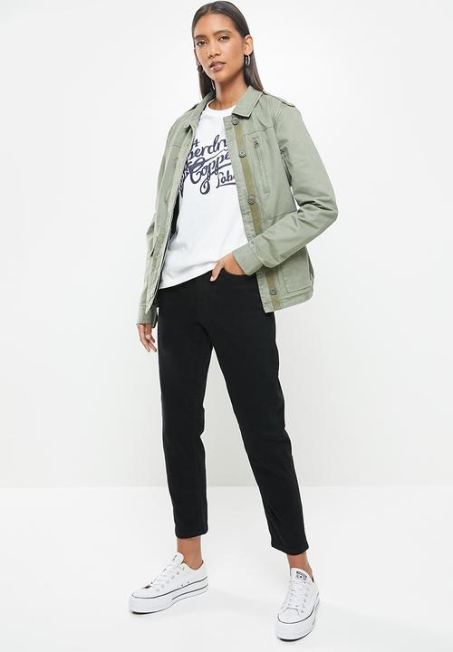 Superdry. - Copper label tee - white 