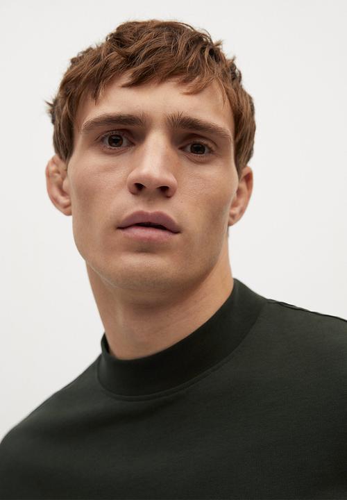 MANGO - T-shirt javi - green