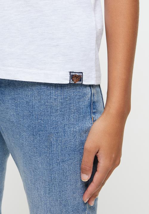 Superdry. - Rw classic tee - light grey