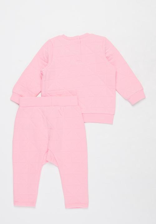 Cotton On - Greer & emerson quilted tracksuit - cali pink