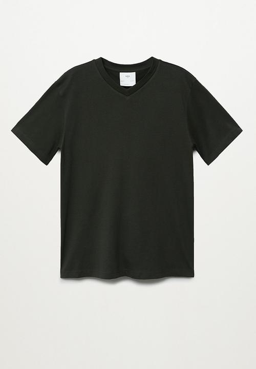 MANGO - T-shirt chelseap - green
