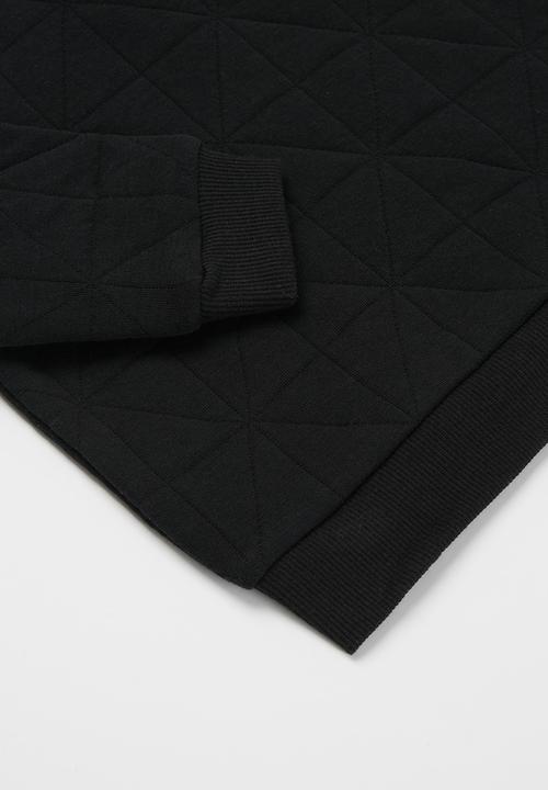 Cotton On - Greer & emerson quilted tracksuit - black