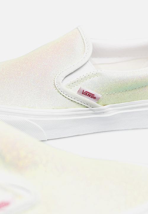 Vans - Ua classic slip-on - (uv glitter) pink/true white