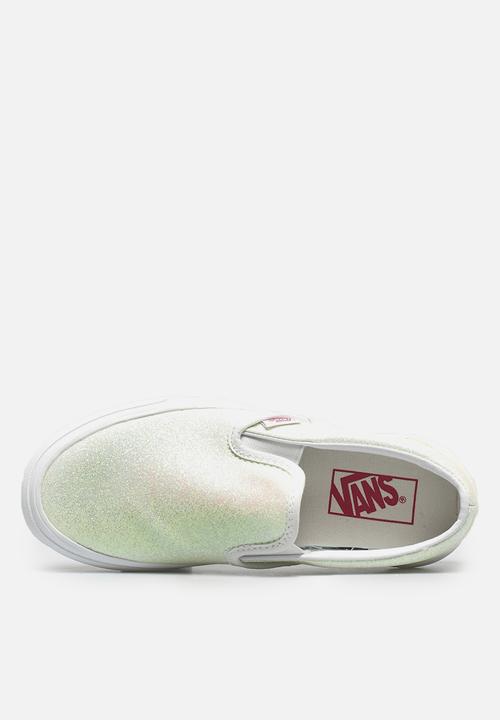 Vans - Ua classic slip-on - (uv glitter) pink/true white