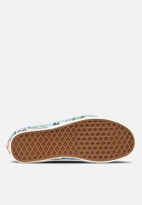 Vans - Authentic 44 dx - (anaheim factory) sidewall print