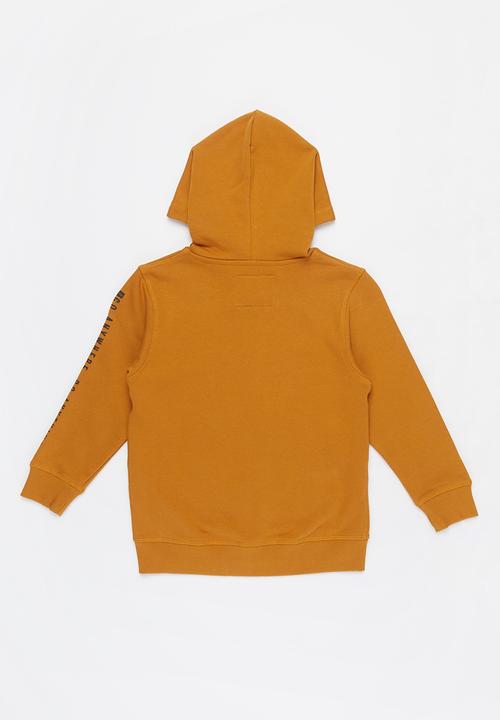JEEP - All day active hoodie - tan