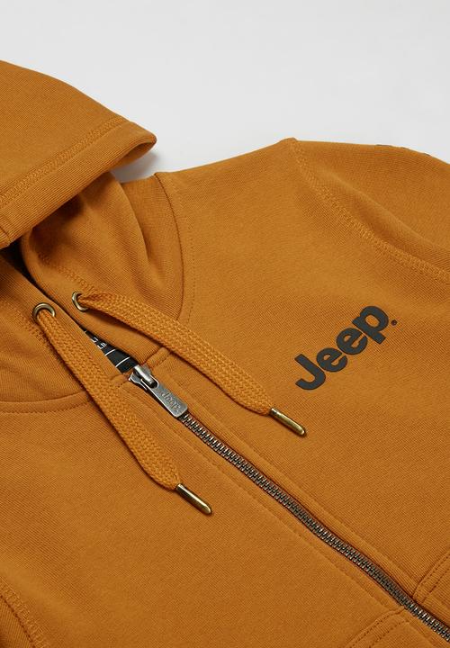 JEEP - All day active hoodie - tan