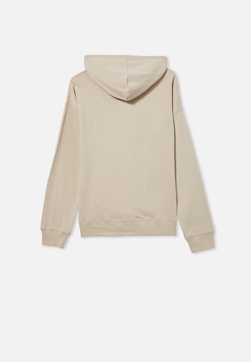Free by Cotton On - Henley free hoodie - rainy day