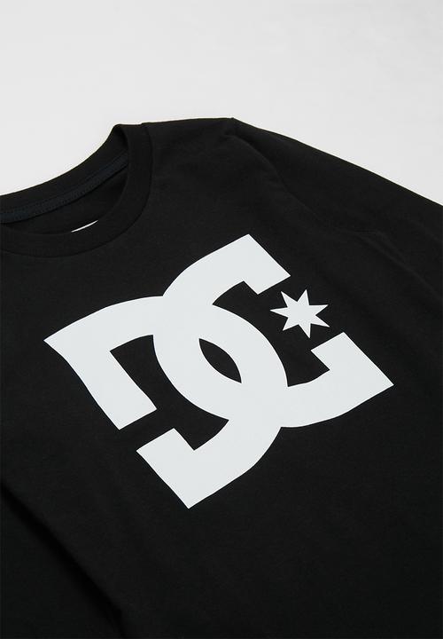 DC - Star ls tee boy - black