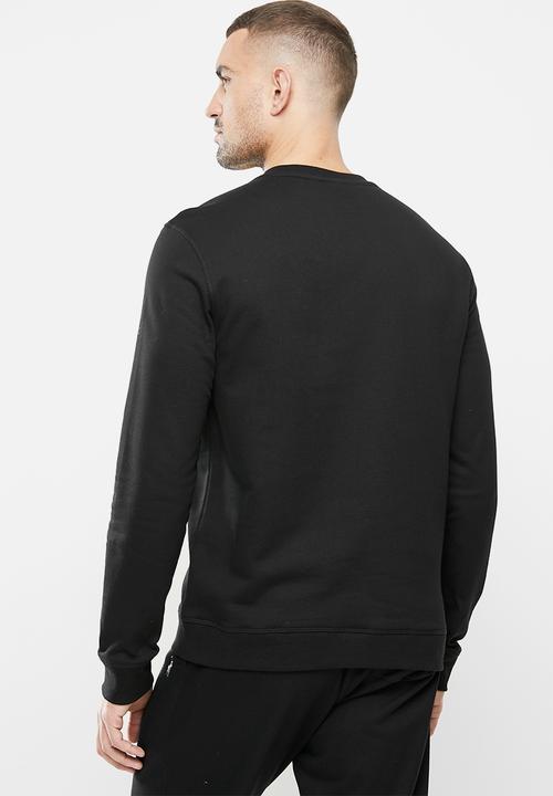 POLO - Aakil crew neck sweat - black