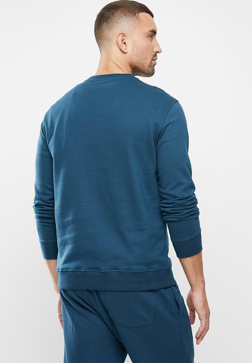 POLO - Aakil crew neck sweat - blue