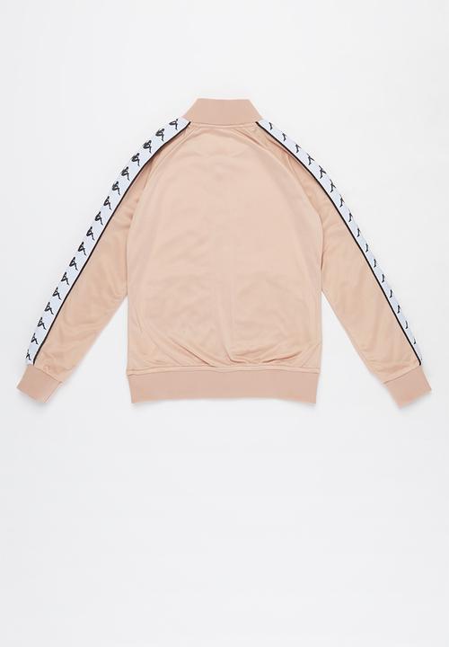 KAPPA - Banda slim fit bomber jacket - pink/white