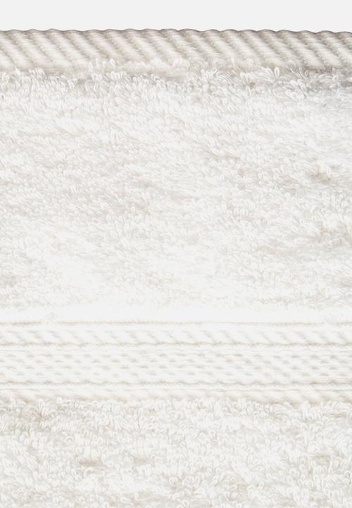 Linen House - Egyptian cotton bath sheet  - white