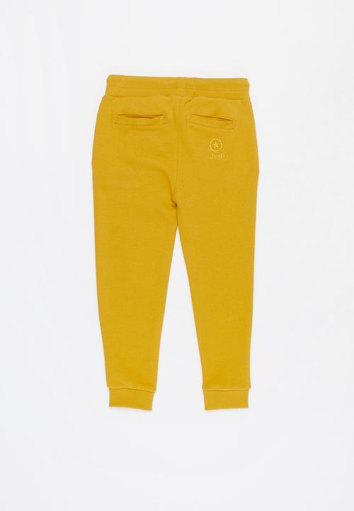 JEEP - Statement joggers - mustard