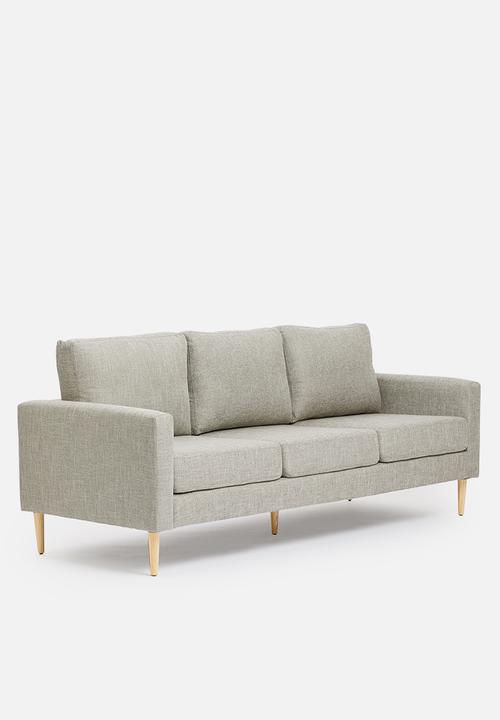 Sixth Floor - Soma 3 seater - grey