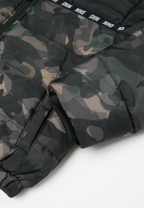 Nike - Nkn nsw filled jacket ii - khaki & black