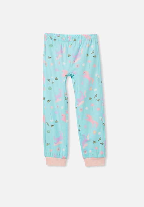 Cotton On - Edith long sleeve pyjama set - blue 