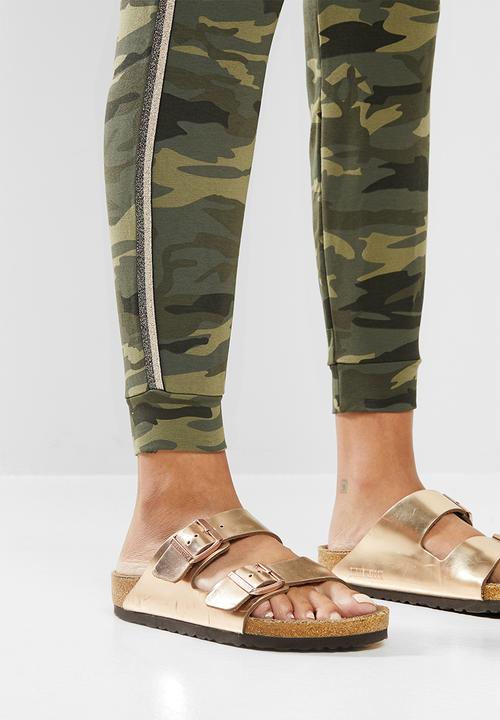 SISSY BOY - Caution babe camo leggings - olive 