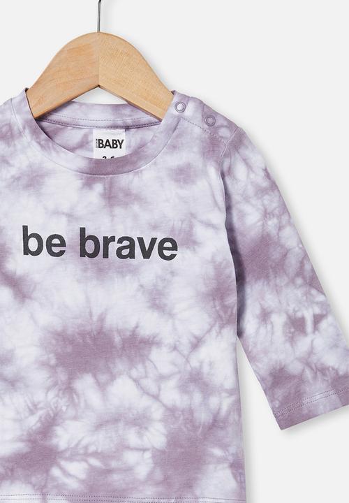Cotton On - Jamie long sleeve tee - purple