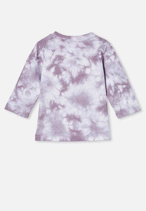 Cotton On - Jamie long sleeve tee - purple